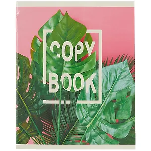 Тетрадь в клетку Unnika, "Тропические мотивы", 96 листов, в ассортименте 251261