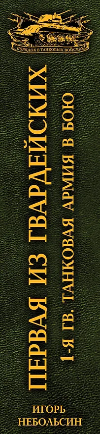 Книга Первая из Гвардейских. 1-я танковая армия в бою (Игорь Небольсин) — 3
