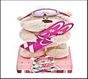 Мишка на подставке с лыжами (00ЕХ1410001) 2299567