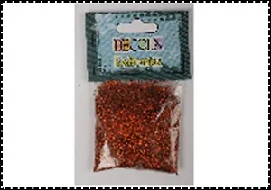 Блестки декоративные Декола (0,3мм) (цв. красный) (W041-217-0,3) (упаковка)