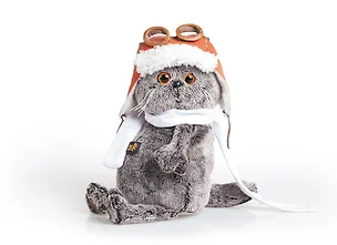 Игрушка мягкая Budi Basa, Басик в шлеме и шарфе 19см 2394712