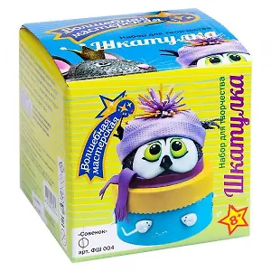 Набор для творчества ТМ Волшебная Мастерская Шкатулка Совушка