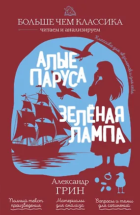 Книга Алые паруса. Зелёная лампа (Александр Грин)
