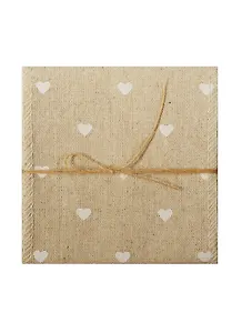 Ткань х/б, 10 см*90 см, сердечки (в пакете) (11-00530-33)