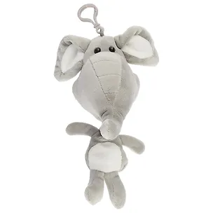 Подвеска Слон (20 см) (73-2098) (мягкая игрушка) (3+) (упаковка) (Button Blue) 2632746