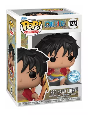 Фигурка Funko POP! Animation One Piece Red Hawk Luffy w/(GW)Chase (Exc) (1273) 62701 — 3019841 — 1