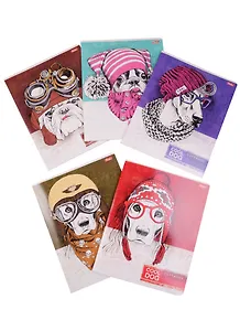 Тетрадь в клетку Hatber, CoolDog, 48 листов, в ассортименте