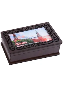 ГС Купюрница Москва Достопримечательности города вид 3 (хдф) (17,5 x 9,5 x 5,0)