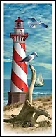 Закладка 3D Lighthouse (Листопадова)
