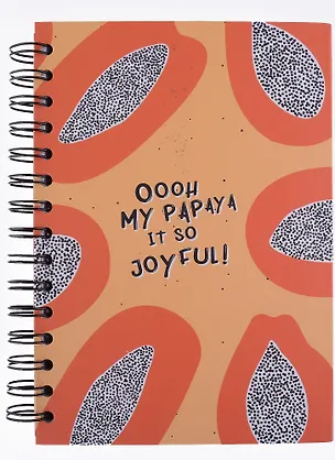 Тетрадь в клетку Be Smart, "Fruits. Папайя", 120 листов 2900051