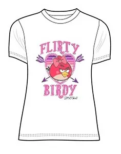 Angry Birds Футболка женская FLIRTY (XS, Белый) (TSW32-WHT)