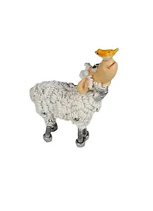 Фигурка Овечка с птичкой (10,5см) (450-434) (Авангард)