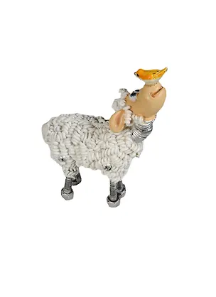 Фигурка Овечка с птичкой (10,5см) (450-434) (Авангард) 2424340