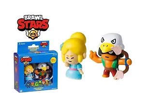 Коллекционные фигурки Brawl Stars, Пайпер и Бо, (5см), (BRW2015F) 3086950