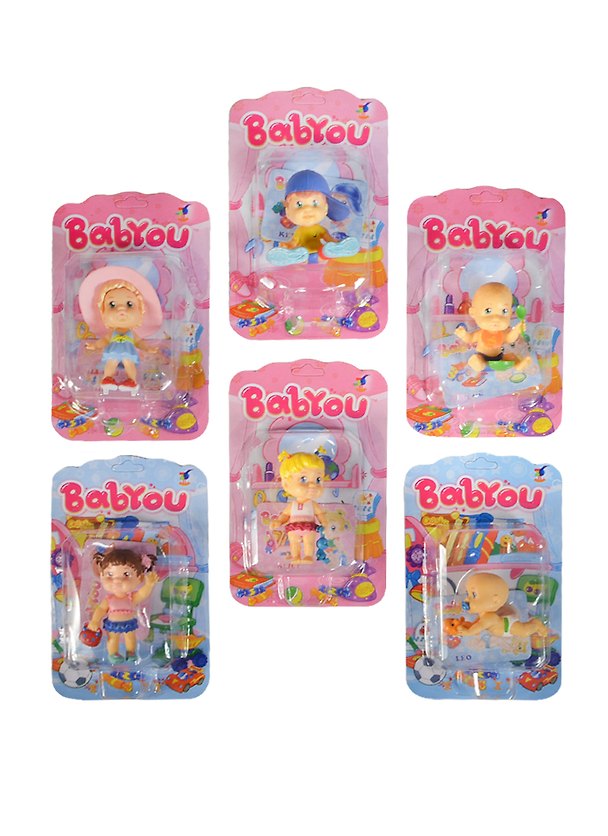 Игрушка-фигурка BabYou Серия 1 (6 видов) (2710) (4+) (блистер) 2420121 — 1