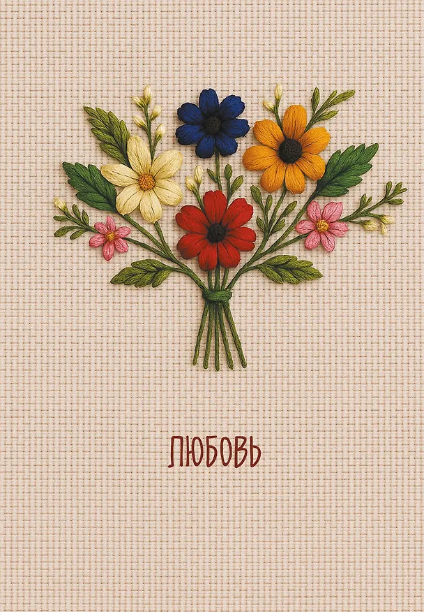 Ежедневник недатированный «Любовь» А5, 72 листа, Эксмо 3120541 — 1