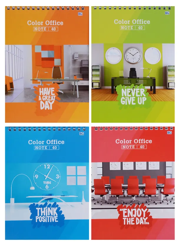 Блокнот А5 40 листов клетка "Color office" 245834 — 2