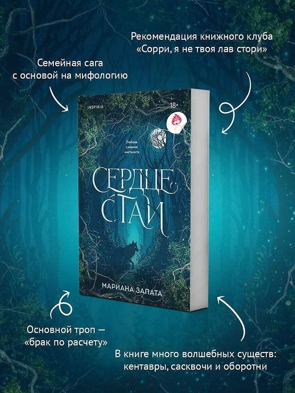 Книга Сердце стаи (Мариана Запата) — 6