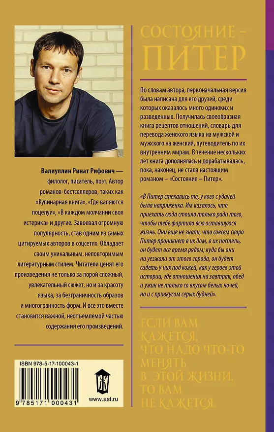 Книга Состояние Питер (Ринат Валиуллин) — 2