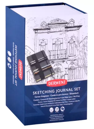 Набор капиллярных ручек Graphik Line Maker 4ручки+Sketching Journal — 262063 — 1