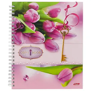 Тетрадь в клетку Hatber, Flowers, 96 листов 246866