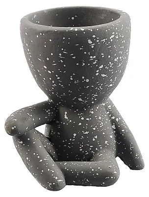 Кашпо Человечек (керамика) (8х10) (12-06650-202306-105) 2996704