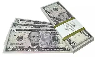 Сувенир, Сувенир Филькина Грамота Сувенирные деньги 5 долларов 326768