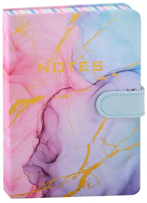 Блокнот с магнитной застежкой Мрамор (256стр) (13*19) 2935185
