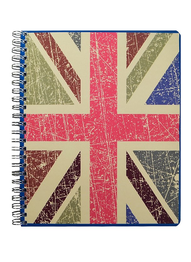 Тетрадь общая «English flag», 96 листов в клетку, А5 - Премьера 233840 — 1