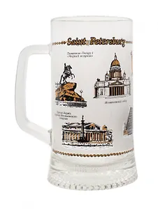Кружка пивная 330мл Санкт-Петербург