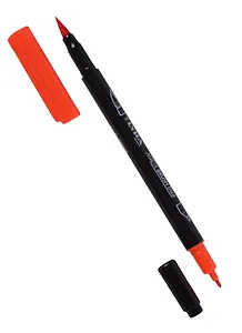 Фломастер Aqua Brush Duo, 2мм. Темно-оранжевый