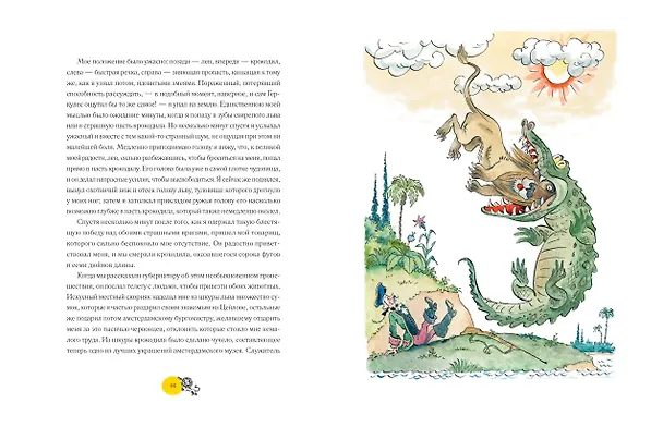Книга Приключения барона Мюнхгаузена (ил. А. Елисеева, послесловие М. Столярова) (Рудольф Распе) — 6