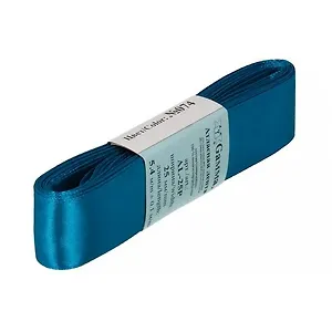 Лента атласная ТМ Gamma 25мм ( 1 ) AL-25P 5,4м №074 ярко-голубой