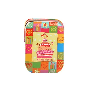 Сувенир Феникс Коробка для безделушек и мелочей  Свадебный торт (10,5*8*6см, метал.),37447