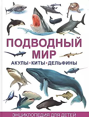Акулы,киты и дельфины. Большая детская энциклопедия — 2585543 — 1