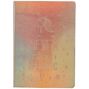 Книга для записей в линейку «Dreaming», жемчужный, B6, 80 листов + 48 наклеек