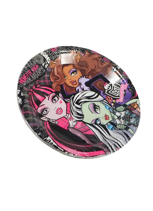 Набор бумажных тарелок Monster High 10 шт. (794719) 2409522 — 1