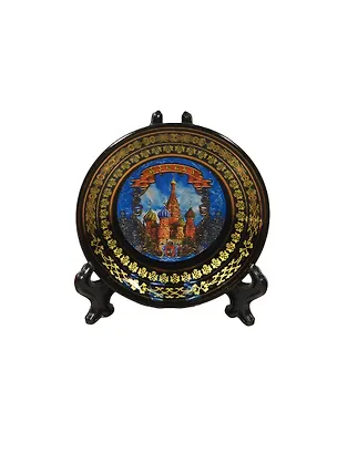 Магнит-тарелка Москва Храм Василия Блаженного (026-7BL-19) 2464906