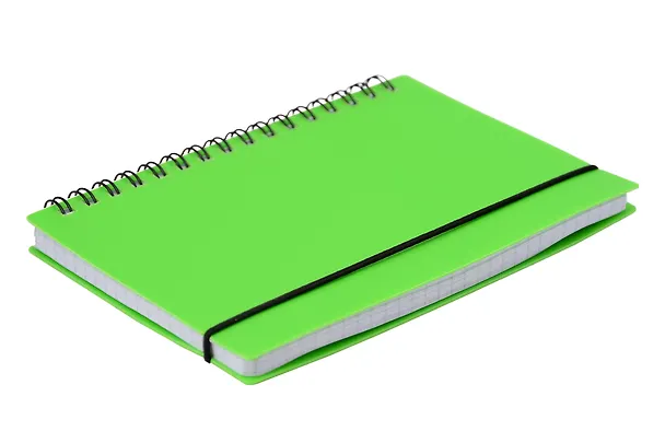 Записная книжка «Favorite Color. Neon Green» А6, 80 листов в клетку, спираль, Listoff 3091820 — 2