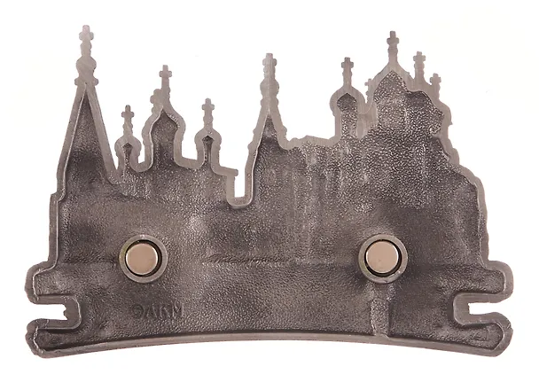 Магнит Успенский собор, Церковь Ильи Пророка (металл) (Ярославль) (027-1ATN-27K17  ) 3124657 — 3