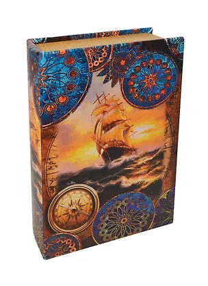 Шкатулка-книга с кодовым замком (27х18х7) (393482) 2399739