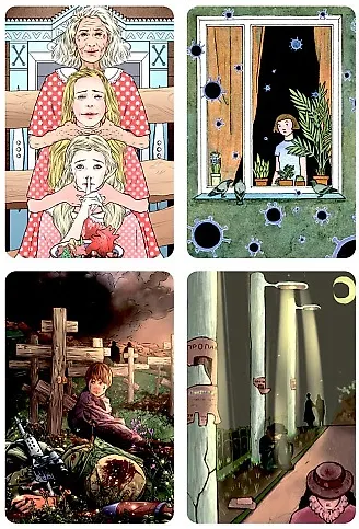 Книга Метафорические карты "Детские травмы". Метафора преодоления травматического опыта (Ольга Крутова) — 3