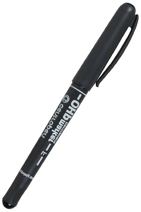 Маркер перманентный Centropen, OHP, черный 235067 — 1