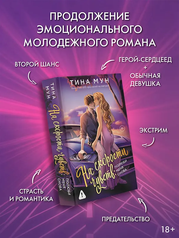 Книга На скорости чувств: полюби меня снова (Тина Мун) — 6