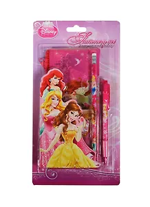 Набор канцелярский "Принцессы" (пенал, карандаш ч/гр, ручка шариковая) , блистер, подвес, Disney
