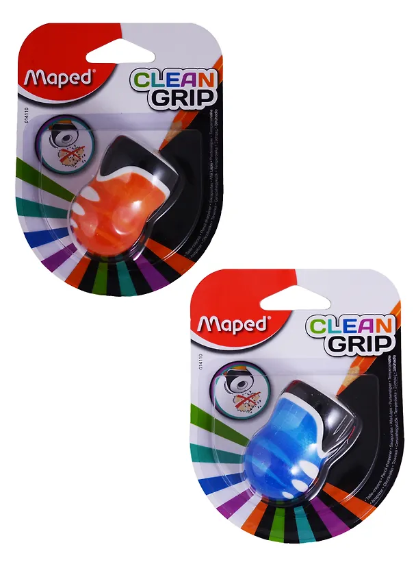 Точилка «Clean Grip», 1 отверстие, пластик, Maped 232363 — 5