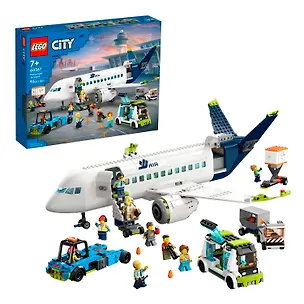 60367 Конструктор детский LEGO City Пассажирский самолет, 913 деталей, возраст 7+ 3165448
