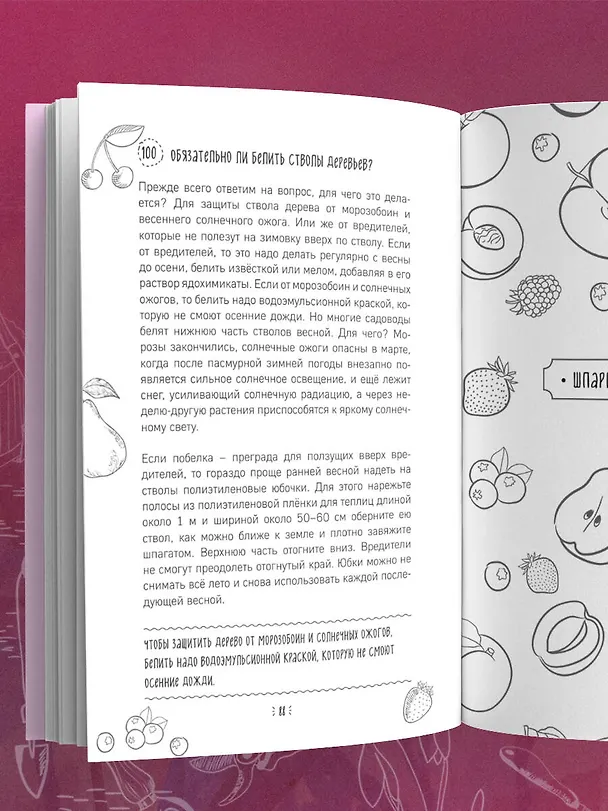 Книга Шпаргалка садовода. 100 главных советов по выращиванию плодовых и ягодных культур (Галина Кизима) — 10