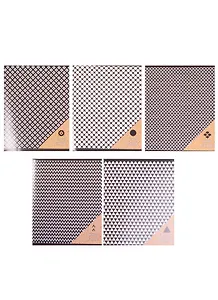 Тетрадь в клетку Unnika, "Черно-белый стиль", 96 листов, в ассортименте