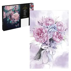 Картина по номерам "Букет невесты" 20х30 см